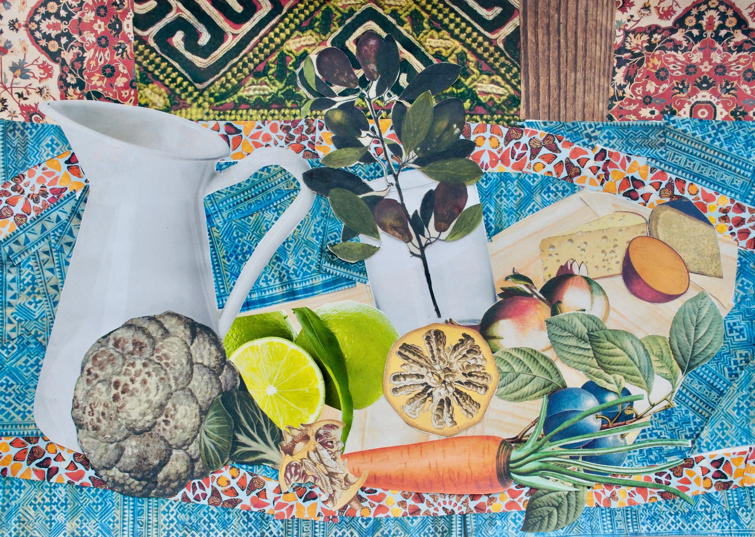 Trung - Still Life after Georges Braque's Still Life with a Lemon and Pipe.jpg