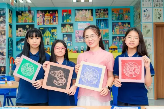 Vietnamese Art program at TH School