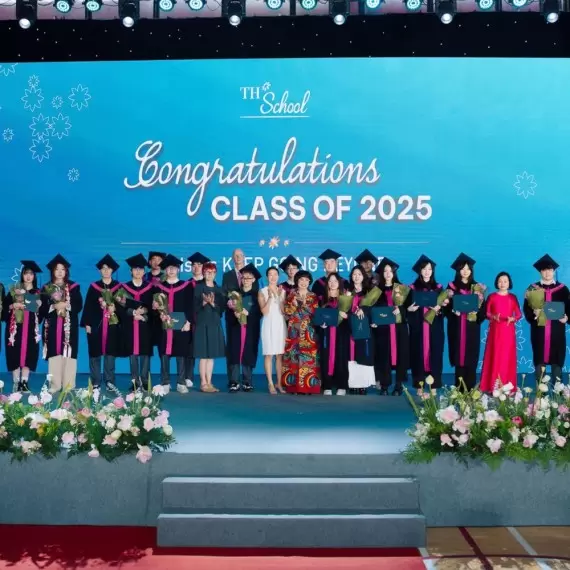 Graduation ceremony of TH School’s grade 12 students