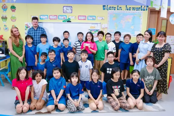 TH SPOTLIGHT | GRADE 4 'S HEARTFELT INITIATIVE FOR CLEAN WATER