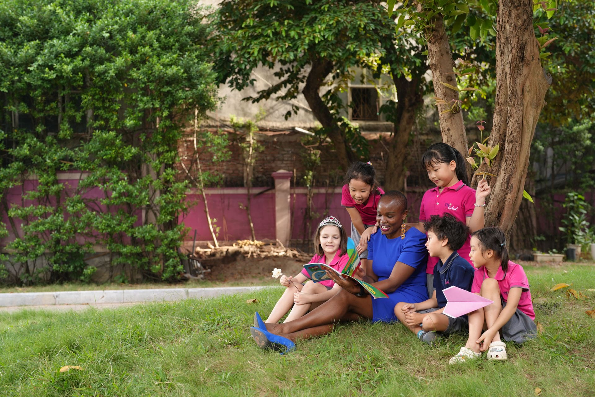 Outdoor play area